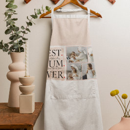 Modern Collage Foto von Pink Happy Mothers Day Schürze