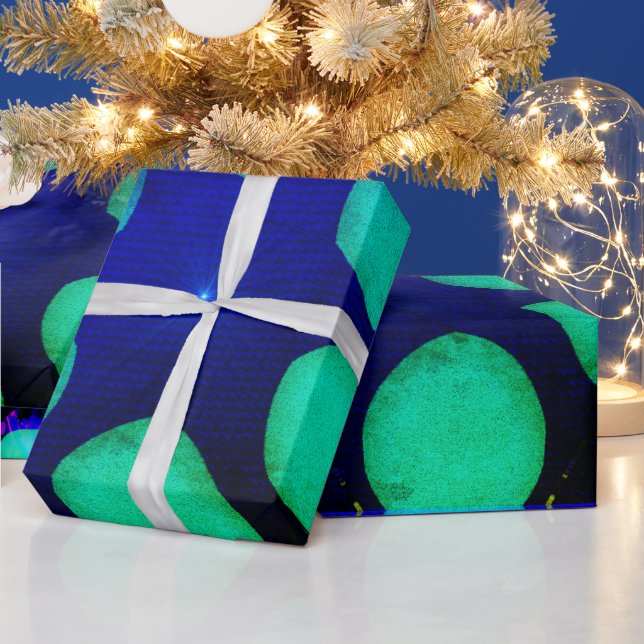 MODERN_COLOR_BLUE_GIFT GESCHENKPAPIER (Feiertage)