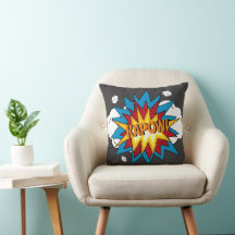 Modern Colorful Comic Book KAPOW Pop Art