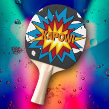 Modern Colorful Comic Book KAPOW Pop Art