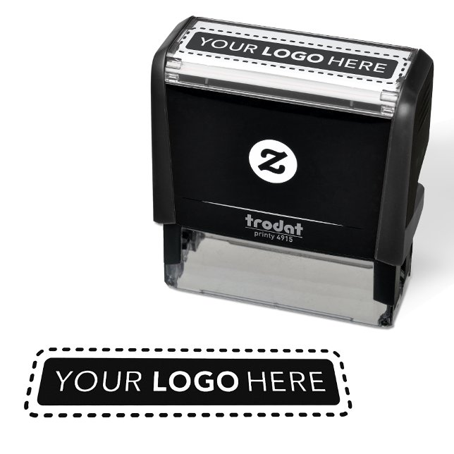 Modern Company Logo - Custom Sellf-Inking Stamp Permastempel (Von Creator hochgeladen)