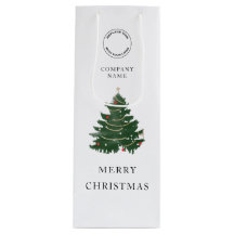 Modern Company Logo frohe Weihnachtsbaum