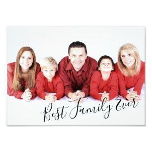 Modern Cool Beste Familie Aller Zeiten Fotodruck