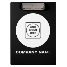 Modern Cool Corporate Logo clipboard Klemmbrett