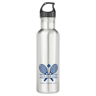Modern Country Club Tennis Team Spielen Edelstahlflasche