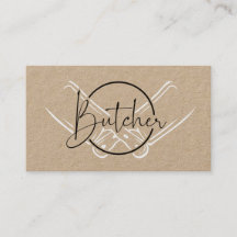 Modern Country Kraft Buttons Logo