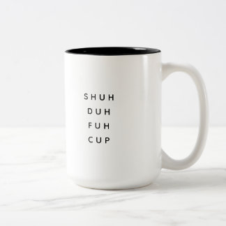Modern Coworker Birthday Spaß Zitat Zweifarbige Tasse