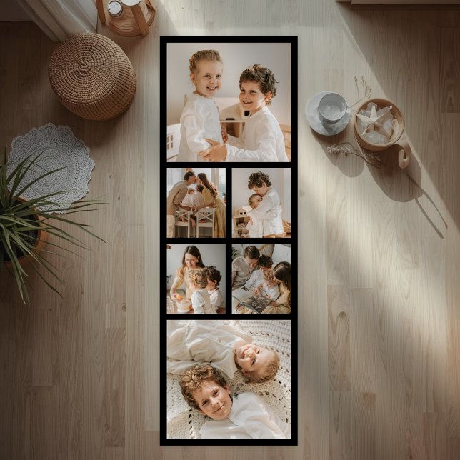 Modern Create Your Own Photo Collage Yogamatte (Von Creator hochgeladen)