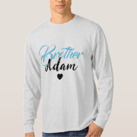 Modern Custom Brother Name - Sondername Personalis