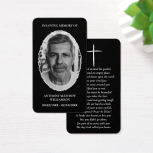 Modern Custom Foto Memories Cards