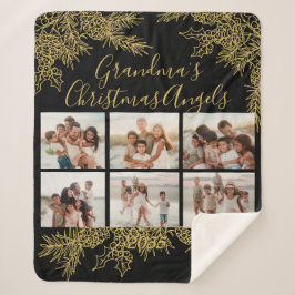 Modern Custom Grandma's Christmas Photo Collage Sherpadecke