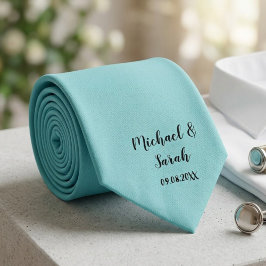 Modern Custom Solid Color Tie, Personalised  Krawatte