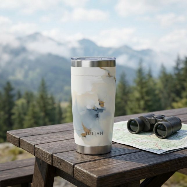 Modern Custom Stainless Steel Bottle unisex Thermobecher (Von Creator hochgeladen)
