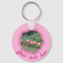 Modern custom text and 2 photo on pink pattern