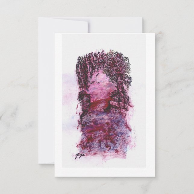 Modern Dankeskarte (Vorderseite)