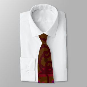 Modern Deep Red Pink Niedlich Neck Tie Krawatte