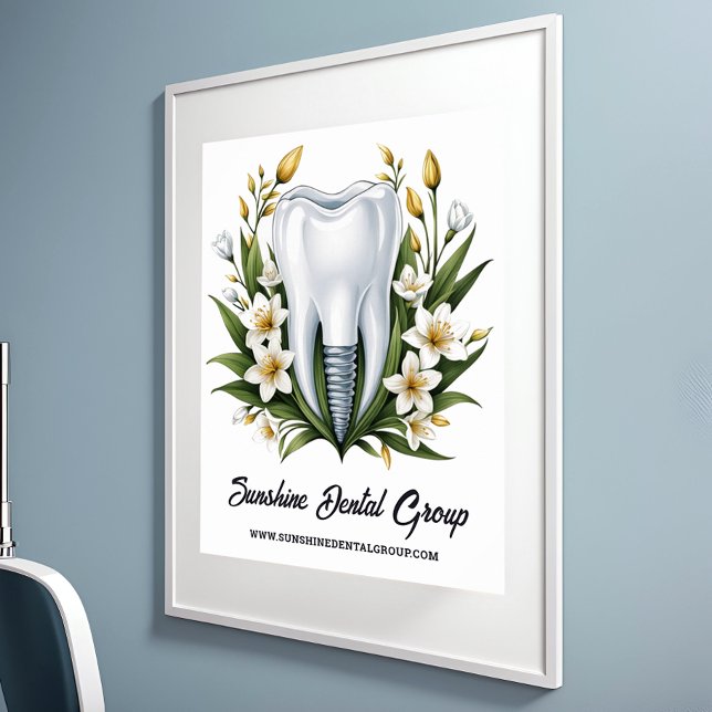 Modern Dentis Logo Poster (Von Creator hochgeladen)