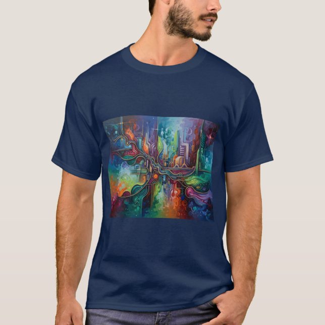 Modern Design T-Shirt (Vorderseite)