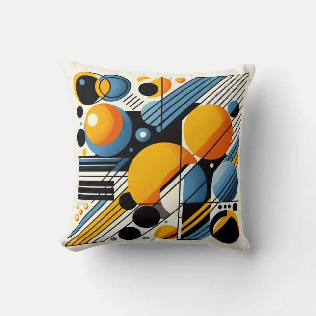 Modern design Throw Cushion Kissen (Vorderseite)
