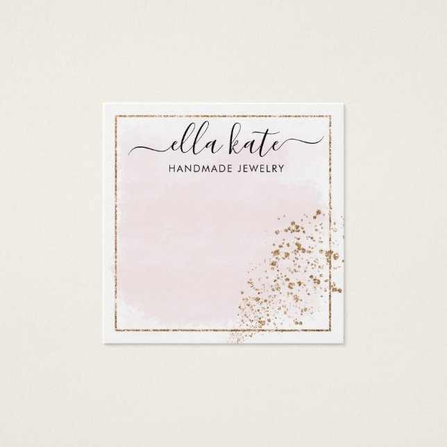 Modern Earring Display Card (Vorderseite)