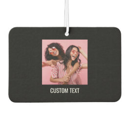 Modern Editable Black Minimal Text Design Template Autolufterfrischer