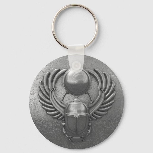 Modern Egyptian Scarab Schlüsselanhänger (Vorderseite)