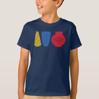 Modern Egyptian Vases Kinder T-Shirt