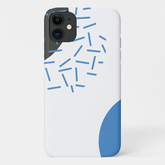 Modern, einfach, cool, abstrakt, grafisch Case-Mate iPhone hülle (Rückseite)