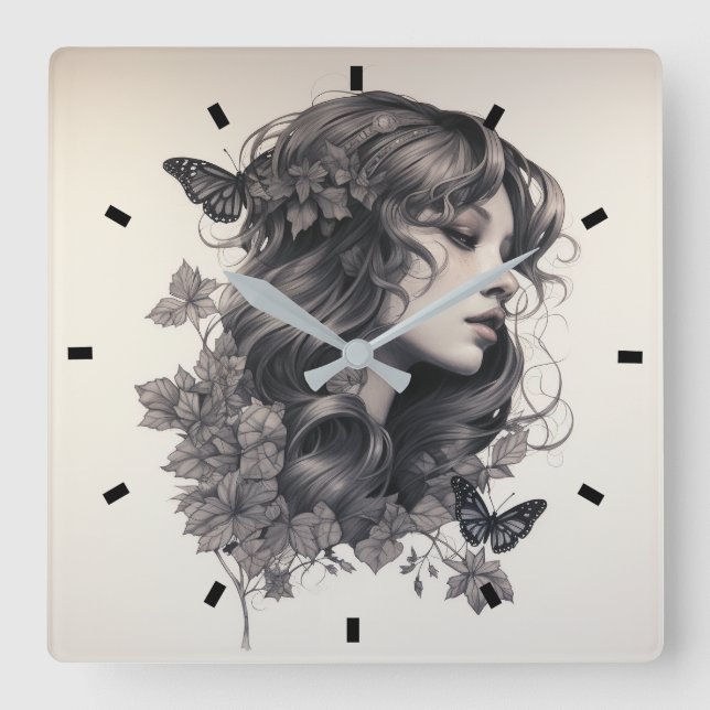 Modern einfach kreieren Sie Ihre Uhr am Platz (Vorderseite)