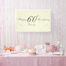  Modern Elegant 60th Birthday Party