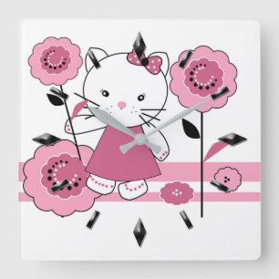 Modern, elegant, abstrakt, dekorativ, Uhr