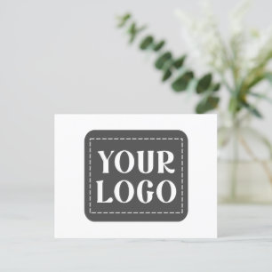 Modern, Elegant, Ausgefeilt und Anpassbar Postkarte