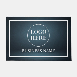 Modern Elegant Business Logo Doormat Fußmatte