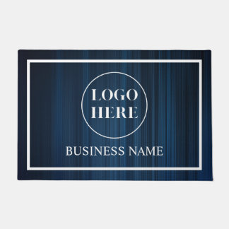 Modern Elegant Business Logo Doormat Fußmatte