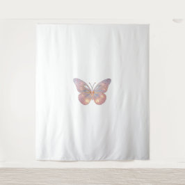Modern Elegant Butterfly Design  Wandteppich
