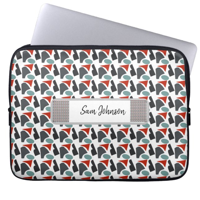 Modern elegant  laptopschutzhülle (Vorderseite)