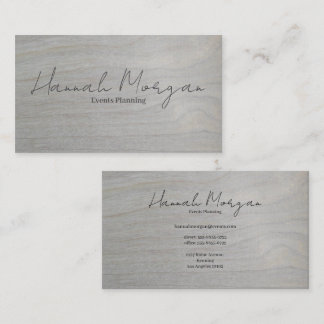 Modern Elegant Minimalist Business Card Visitenkarte