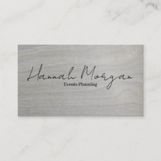 Modern Elegant Minimalist Business Card Visitenkarte