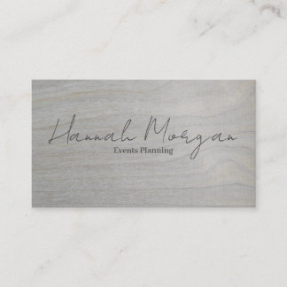 Modern Elegant Minimalist Business Card Visitenkarte