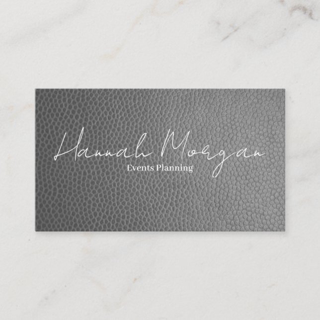 Modern Elegant Minimalist Business Card Visitenkarte (Vorderseite)