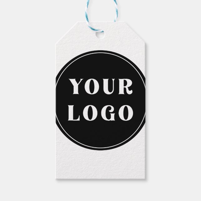 Modern, elegant, stilvoll und anpassbar geschenkanhänger (Vorderseite)