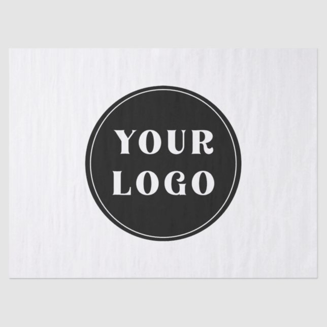 Modern, elegant, stilvoll und anpassbar seidenpapier (Vorderseite)