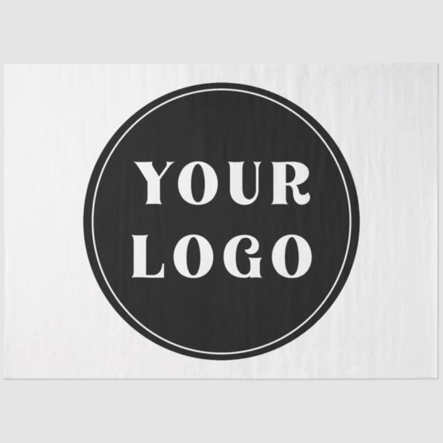 Modern, elegant, stilvoll und anpassbar seidenpapier (Vorderseite)