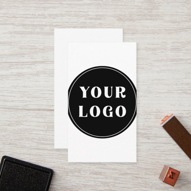 Modern, elegant, stilvoll und anpassbar treuekarte (Vorderseite/Rückseite Beispiel)