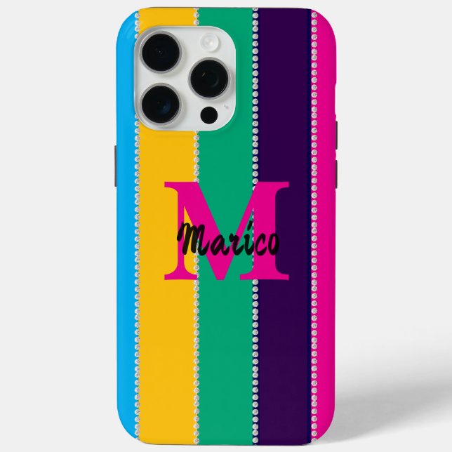 Modern elegant süß einfach glänzend  Case-Mate iPhone hülle (Rückseite)