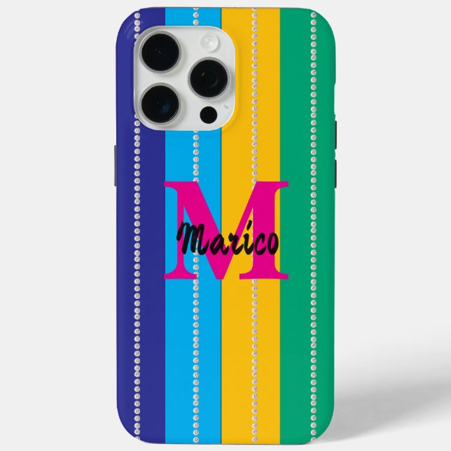 Modern elegant süß einfach glänzend  Case-Mate iPhone hülle (Rückseite)