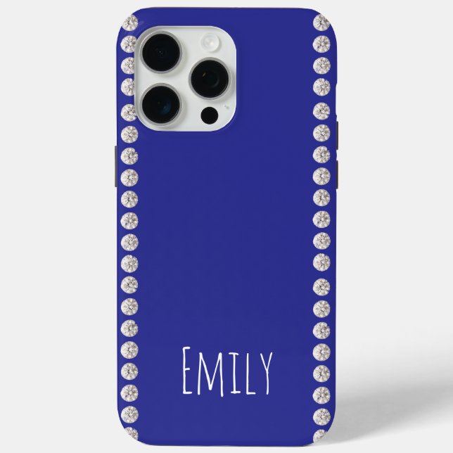 Modern elegant süß einfach glänzend  Case-Mate iPhone hülle (Rückseite)