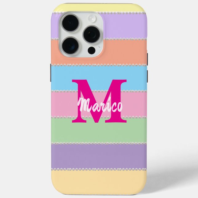 Modern elegant süß einfach glänzend  Case-Mate iPhone hülle (Rückseite)