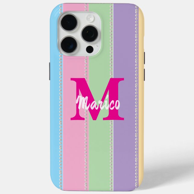 Modern elegant süß einfach glänzend  Case-Mate iPhone hülle (Rückseite)