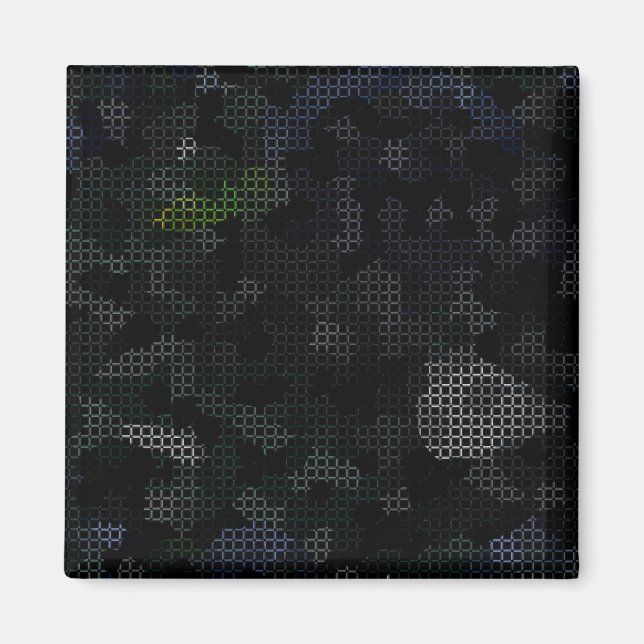 MODERN_ELEGANT_THE ABSTRAKT_ART_BLACK MAGNET (Vorne)